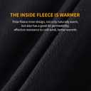 Winter Warm Gloves Men Women, Windproof Waterproof Thermal with Touchscreen Fingers & Anti-Slip Palm for Cool Weather Running Cycling Driving Hiking Biking Walking Sports Soccer, Freezer Work (Medium, Black)