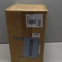 Darkaway Large Outdoor Post Lights Lamp Posts Outdoor Lighting, 17inch Aluminum Post Lights Waterproof Outdoor Light Fixtures with Glass, Light Posts for Outside Patio Yard (Large, Black)