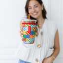 Sok It JavaSok Iced Coffee & Cold Soda Insulated Neoprene Cup Sleeve (House Rules, Large: 30-32oz)