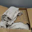 Bedsure Bed In A Bag Full - 7 Pieces Plaid Seersucker Bedding Comforter Sets, Soft Lightweight Beige Boho Bed Set With Comforters Full Size, Sheets, Pillowcases & Shams