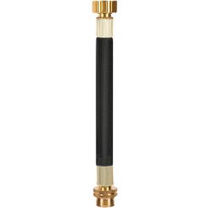 persevere 0.8ft Garden Hose Extension Flexible Water Hose Adapter Short Connector Hose with Integrated Spiral Tube for Hose Reel/RV/Dehumidifier