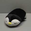FFxiong 22" Black Penguin Plush Stuffed Animal Toy Cute Soft Body Large Pillow Plushies Doll Gift for Kids Girls Boys Christmas Birthday Valentines