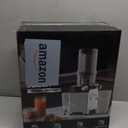 Cold Press Juicer, Wide Feed Chute Juicer Machines, Stainless Steel Slow Masticating Juicers Easy to Clean, Vegetables & Fruits Juice Extractor, High Juice Yield, Gray Knob