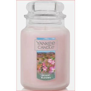 NWT! Yankee Candle DESERT BLOOMS 22 oz. Candle