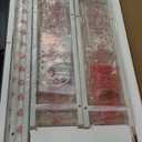 IOTXY 2-Tier Desktop Hutch Bookshelf - Metal Desk Shelf Bookcase with Grid Panel, Countertop Storage Organizer Rack for Dorm or Office, White, 45.3" W