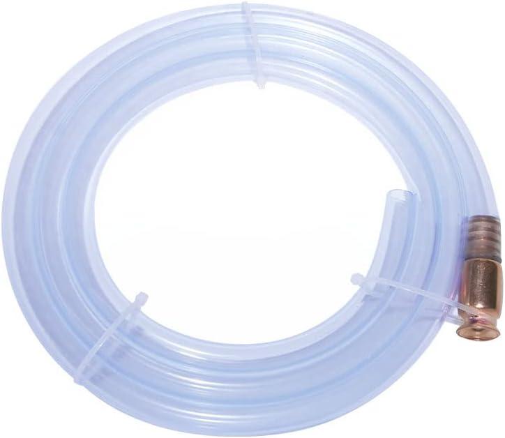 Gas Siphon Hose Pump Shaker Siphon for Gasoline Fuel Transfer Safe Multi-Purpose Self Priming Pump 6 Foot High Grade Hose 3/4" Valve (3/4" x 6FT)