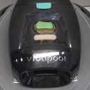 Robotic Pool Cleaner, Cordless Technology with Self-Parking Feature, Suitable for Flat and above Ground Pools, White, VRPC01-3