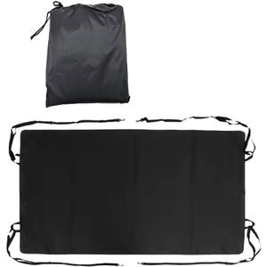 Campervans Rear Barn Door Awning Cover Waterproof Sun Shade Cover Weather Protection