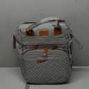 Orian Diaper Bag Backpack, Diaper Bag with Baby Changing Station, Large Travel Diaper Bag, Mosquito Net, USB Charging Port, Waterproof Unisex Baby Bag