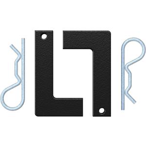 CURT 17514 TruTrack Weight Distribution Hitch Heavy Duty Replacement L-Pin and Clip Kit, Fits CURT 17355 TruTrack 2P and Support Brackets 17517 17518 17519, Includes 2 Pins 2 Clips