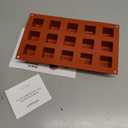 Silikomart Silicone Classic Collection Mold Shapes, Cube, Small