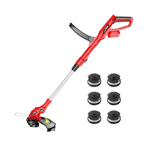 Cordless String Trimmer Compatible with Milwaukee M18 18V Battery, 12-Inch Weed Wacker Cordless, Auto Line Feed, Electric Weed Eater Battery Powered, Grass Trimmer w/ 6 Line Spools (Tool Only)