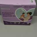 Glamommy Postpartum Recovery Essentials Kit for Women, Labor & Delivery Postpartum Care, Peri Bottle, Cooling Spray, Disposable Postpartum Underwears, Postpartum Pads, Hot&Cold Packs, Soothing Liners