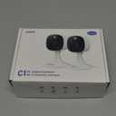 2K Cameras for Home Security-Outdoor/Indoor Camera for Dog/Cat/Pet/Nanny/Baby/Elderly, Color Night Vision, White Light, Siren, 24/7 SD Recordings, Works with Alexa, Plug in (C1-White-2pack-2.4G)