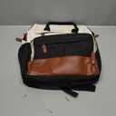 LOVEVOOK Laptop Backpack for Women, 15.6 Inch Work Business Backpacks Purse With Large Capacity, Waterproof Nurse Bag College Bookbag for School, Waterproof Casual Daypack for Travel (Beige-black)