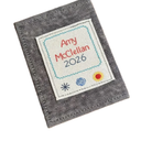 XUSENGMIAO Beginner-Friendly Embroidered Stitch Book Creative Mini Sewing Embroidery Needling Guide Book(Beige)