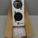 Ouyulong Battery Operated Wall Sconces Set of 2, 8000mAh Wireless Rechargeable 3000-6000K Dimmable 350° Rotate Wall Light with Remote for Living Room, Bedroom 31.6in Black