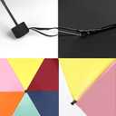 GAOYAING Compact Travel Umbrella with Case Sun&Rain Lightweight Small and Compact Suit for Pocket