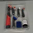 Rubbermaid Reveal Power Scrubber 18-Piece Kit, Cordless Electric Battery Powered Scrub Brush, Water Resistant, for Home/Kitchen/Bathroom/Grout/Tile/Shower/Tub