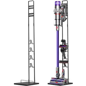 Foho Vacuum Stand for Dyson V11 V10 V8 V7 V6,Stable Metal Storage Bracket Stand Holder for Dyson Handheld DC30 DC31 DC34 DC35 DC58 DC59 DC62 Cordless Vacuum Cleaners & Accessories & Attachments
