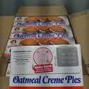 Little Debbie Oatmeal Creme Pies, 192 Soft Oatmeal Cookies with Creme (16 Boxes) (1.01 Pound (Pack of 16)) BBD 10/10/25