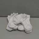 CozyWay Baby & Toddler Socks With Grippers Non Slip Crew Grip Socks for Girls and Boys Soft Comfy Cotton - 12 Pack (3-5T, White)