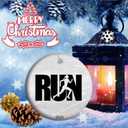 2025 Running Ornament  Marathon & Half Marathon Finisher Gift, Cross Country Keepsake for Runners  Christmas Tree Decoration for Athletes (C3)