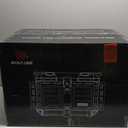 Motorcycle Top Case, 45L Universal Tail Box, Aluminum Luggage Storage Trunk