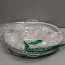 Handmade Wooden Decorative Tray, Small Beaded Coffee Table Tray Decor, Grey Round Decorative Tray for Coffee Table, Dining Room Table Entryway and Living Room Table (Gray)