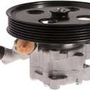 AUQDD 20-1001 Power Steering Pump (For 3.8L V6) Compatible With 2007 2008 2009 2010 2011 Jeep Wrangler (JK) (Power Assist Pump Replace 96-1001 52059899AE)