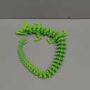 3D Printed Dragon - 24 inch Large Pearly Sheen Articulated Dragon Fidget Toy, Party Favors, Classroom Prizes, Surprise Gift for Birthday, Christmas, Figurine Decor(Summer Rainbow)
