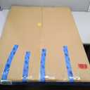 Axeman 27x40 Picture Frame with Mat for 24x36, Solid Oak Wood Poster Frame with Tempered Glass for Home Decor, Wooden 27''x40'' Minimalist Photo Frame Movie Poster Frame with Wall Hooks, Walnut