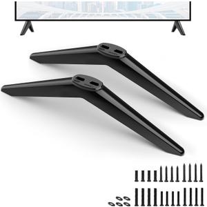 Dinghosen TV Stand Legs for Onn 24in: 100012590 - Easy to Install With Screws Set, Black