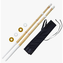 Set of 2 Kendo Shinai - 47 Inch Samurai-Themed Decor Prop, with Carry Bag, Size 39 - for Decor, Cosplay, Display, Gift