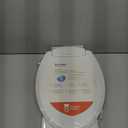 Brondell Bidet Toilet Seat Non-Electric Swash Ecoseat, Fits Elongated Toilets, White - Dual Nozzle System, Ambient Water Temperature - Bidet with Easy Installation