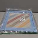 Felt Cork Board for Wall: Extra Large Bulletin Board for Office - 0.35 Inch Thick Corkboard Tiles 6 PCS White Pin Board Squares Adhesive