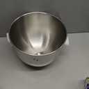 7QT Stainless Steel Mixer Bowl for Kitchenaid Stand Mixers, Kitchen Aid Mixing Bowl for 7QT Lift Mixer with Handle