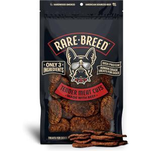 Rare Breed Real Meat Soft Beef Dog Treats - 12 oz