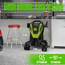 4800PSI PowerWasher with 4 Quick Connect Nozzles, Foam Cannon for Car, Lane, Patio Cleaning