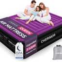 CHERIMOR Air Mattress Queen with Built in Pump, Anti-Sag Horizontal Beam