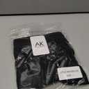 Arjen Kroos Men's Sexy Metallic Shiny Shorts Sparkly Rave Hot Short Pants with Pockets (Black, L)