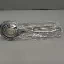 Sieve Fine Mesh Strainer Set Stainless Steel Metal Flat Cooking Skimmer Ladle Colander With Handle Food Strainer Kitchen Tools For Kitchen Baking Oil Filter Flour Sifter Foam,L M Small 3Pack