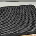Universal Car Floor Mats, 3D Mesh Fabric All Weather Waterproof Car Floor Liners,With Anti-Slip Granule Backing&Driver Heel Pad,Efficient Dust&Dirt Resistant for Sedan,SUV,Truck,Van,Set of 4pcs