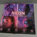 Mad Hatter's Tea Party Neon Sign We're All Mad Here Inspirational Light for Wall Art Decor Cheshire Cat's Grin Neon Sign Unique Wall Decor for Book Lovers and Movie Fans Birthday Party Gifts 12.8*11.3