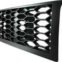 Front Bumper Mesh Grille Compatible with Ford F150 2009-2014 Lower Center Bumper Grill ABS Grilles Matte Black