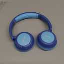 iClever BTH22 Kids Bluetooth Headphones, 60H Play Time, USB C Fast Charging, Bluetooth 5.4, AUX Cord,Safe Volume 74/85 dBA,Toddler Headphones for iPad/Tablet/Travel/School, Blue