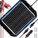 SUNER POWER 20W 12V Solar Battery Trickle Charger & Maintainer PRO, Built-in Intelligent MPPT Controller, Waterproof 12 Volt 20 Watt Solar Panel Charging Kits for Car Marine RV Trailer Boat Automotive