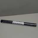 Total Blackout Window Film Privacy, 100% UV Blocking, Dark Window Tint for Home Decorative Window Film Static Cling Heat Control Window Clings for Bathroom, 3D Pebble Pattern, Black 17.5'' x 78.7''