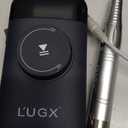 L'UGX Nail Drill 35000RPM Professional Brushless Electric Machine, Rechargeable Cordless Nail Efile for Acrylic Gel Nails, 8Pcs Nail Drill Bits, Low Noise Low Vibration