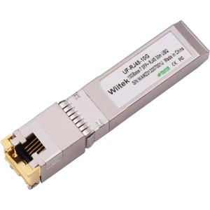 10G SFP+ to RJ45 Copper Modules, 1.25G/2.5G/5G/10GBase-T Ethernet Copper to SFP+ Transceiver Compatible for Ubiquiti Unifi UF-RJ45-10G /uacc-cm-rj45-mg (Cat 6a/7 or Better, 30-Meter)